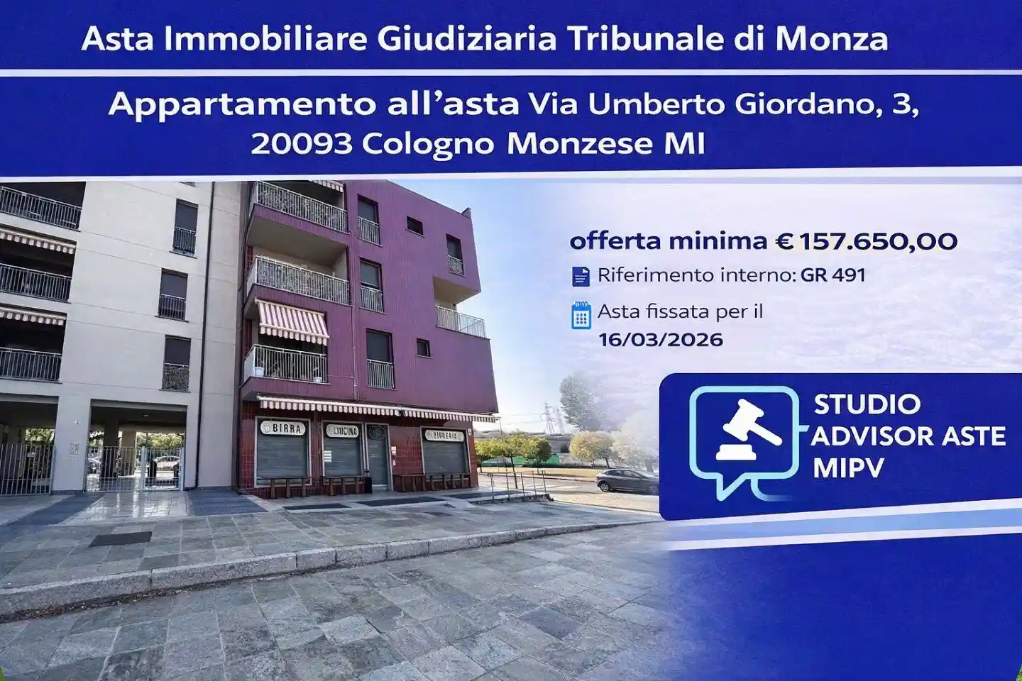Appartamento in vendita a Cologno Monzese