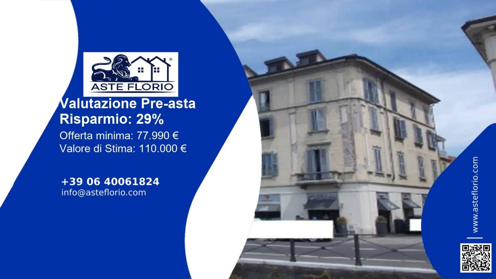 Appartamento in asta a Milano