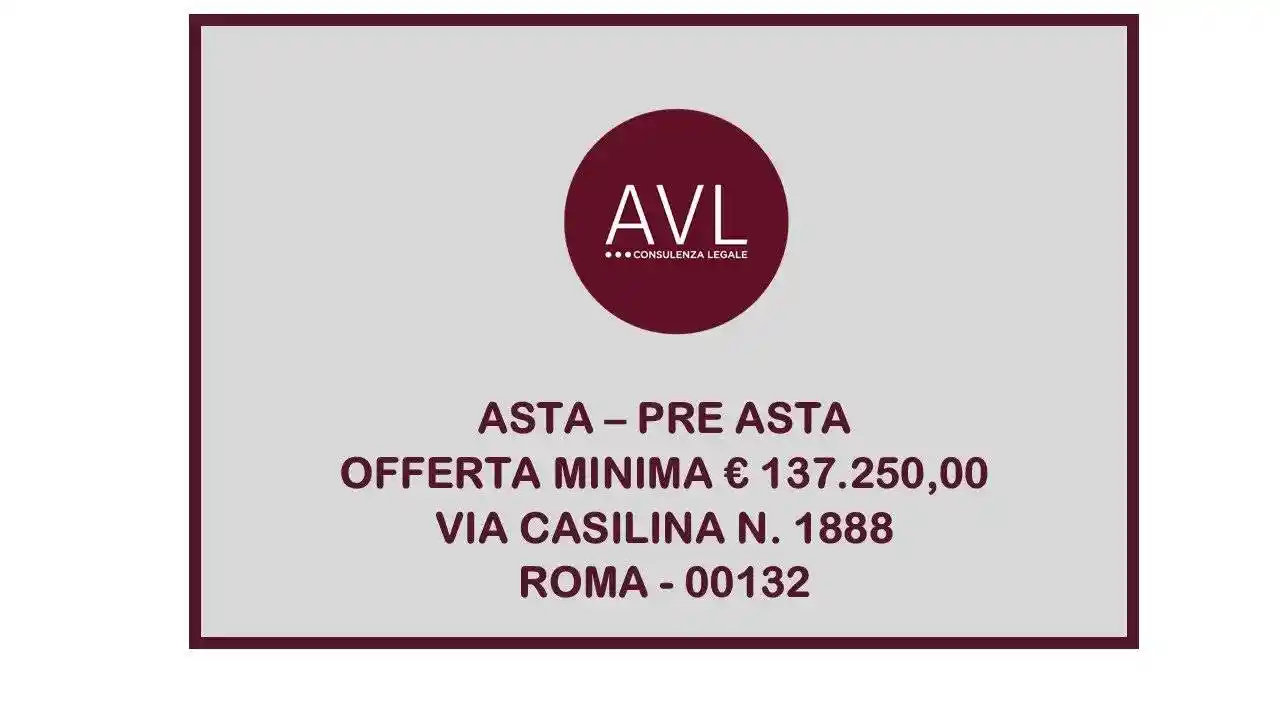 Appartamento in asta a Roma