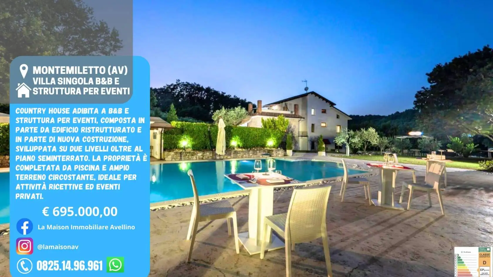 Villa in vendita a Montemiletto