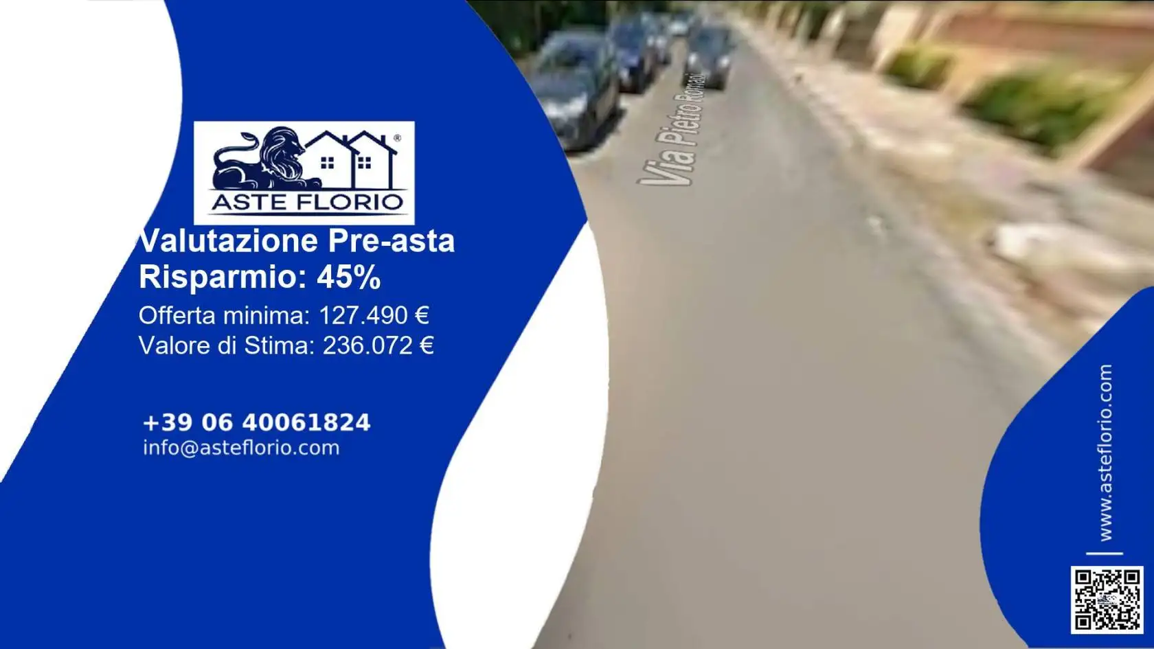 Villa in asta a Roma