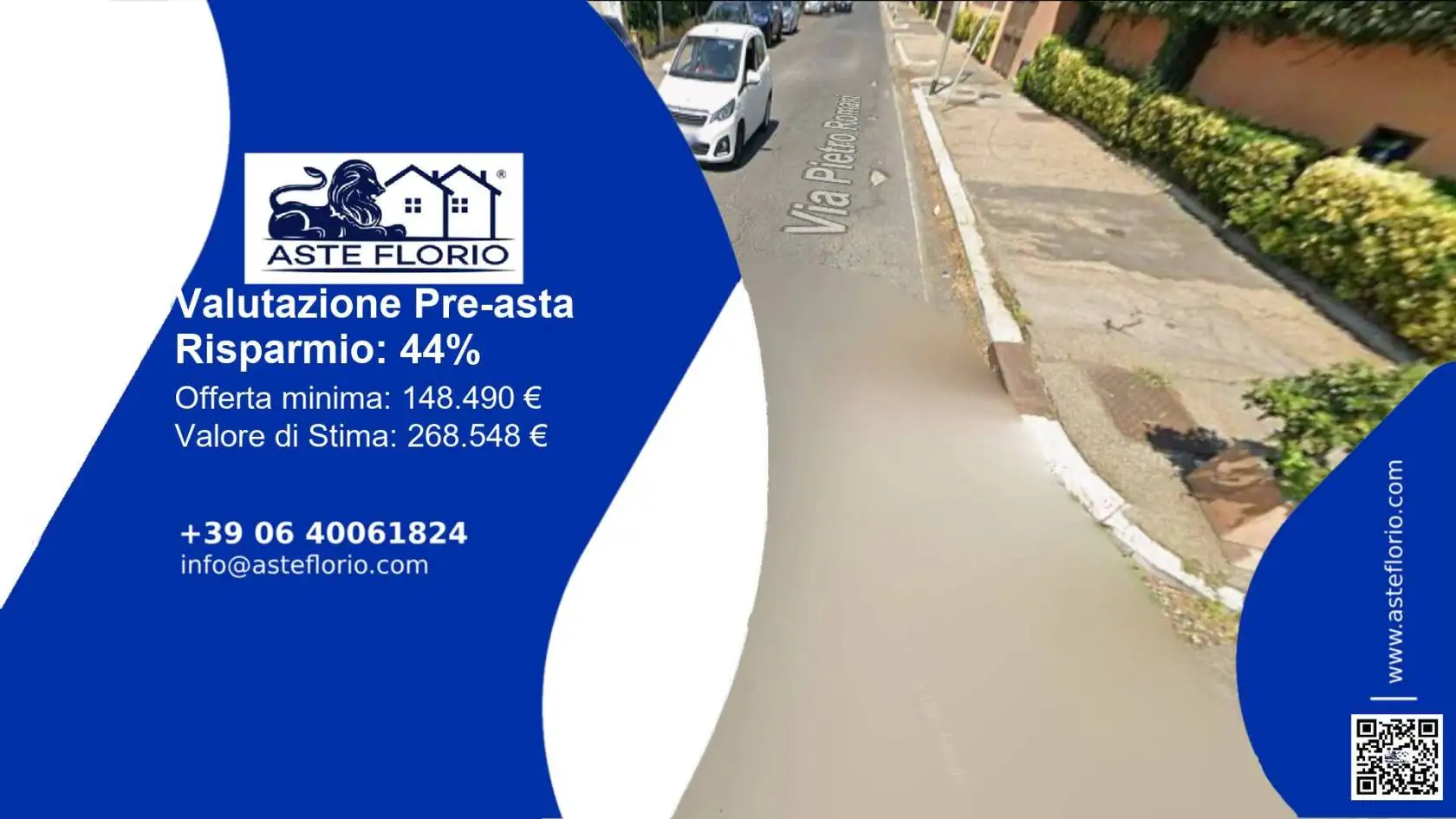 Villa in asta a Roma