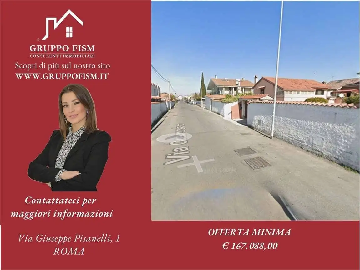 Villetta a schiera in asta a Roma