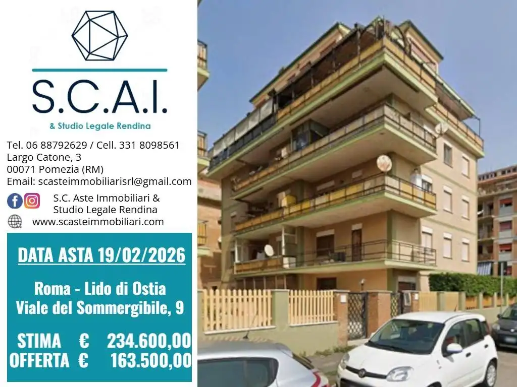 Appartamento in asta a Roma