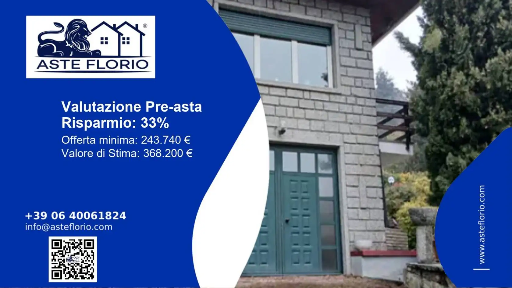 Villa in asta a Cuorgnè