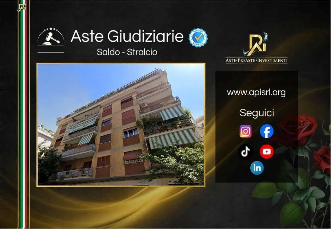 Appartamento in asta a Roma