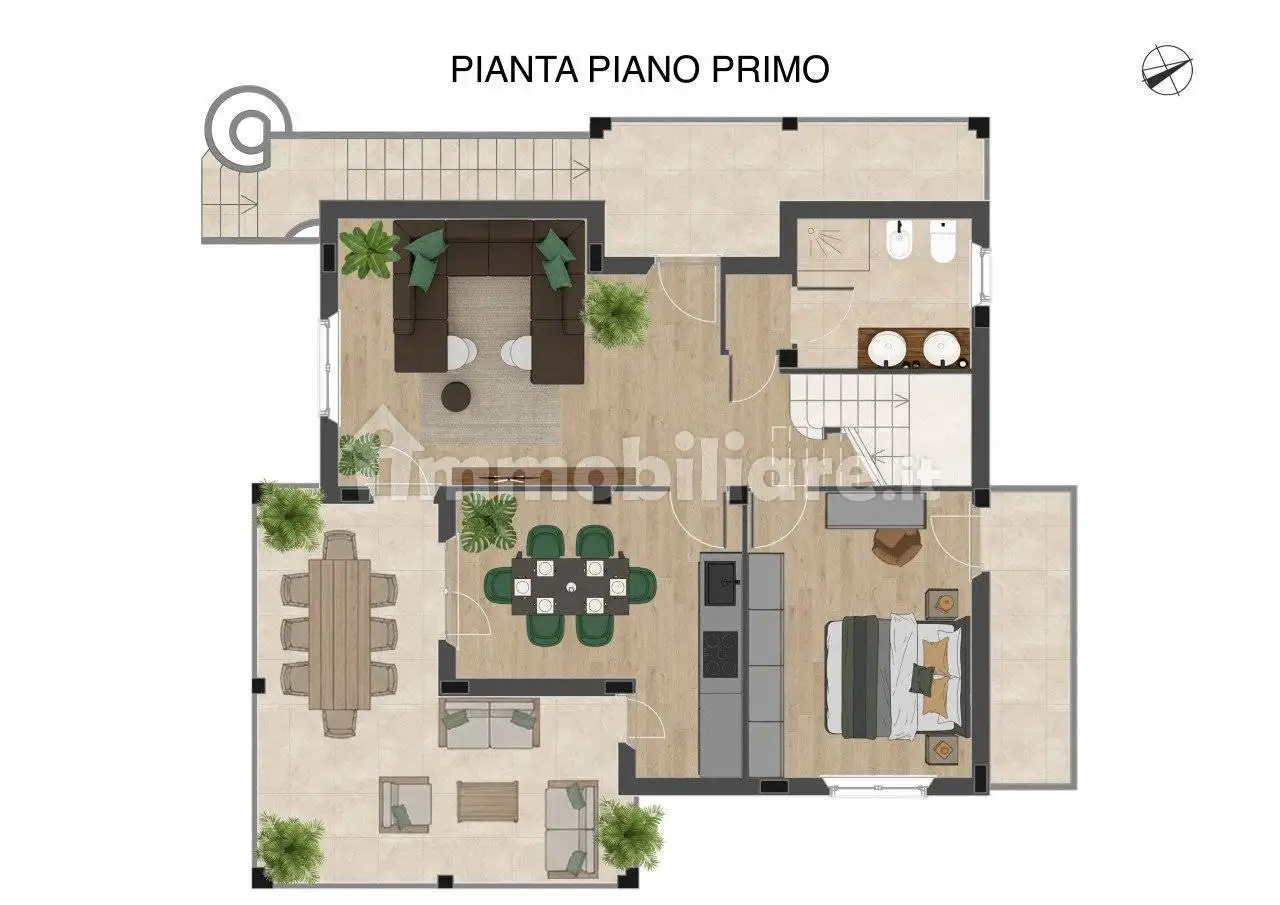 Appartamento in vendita a Orbassano