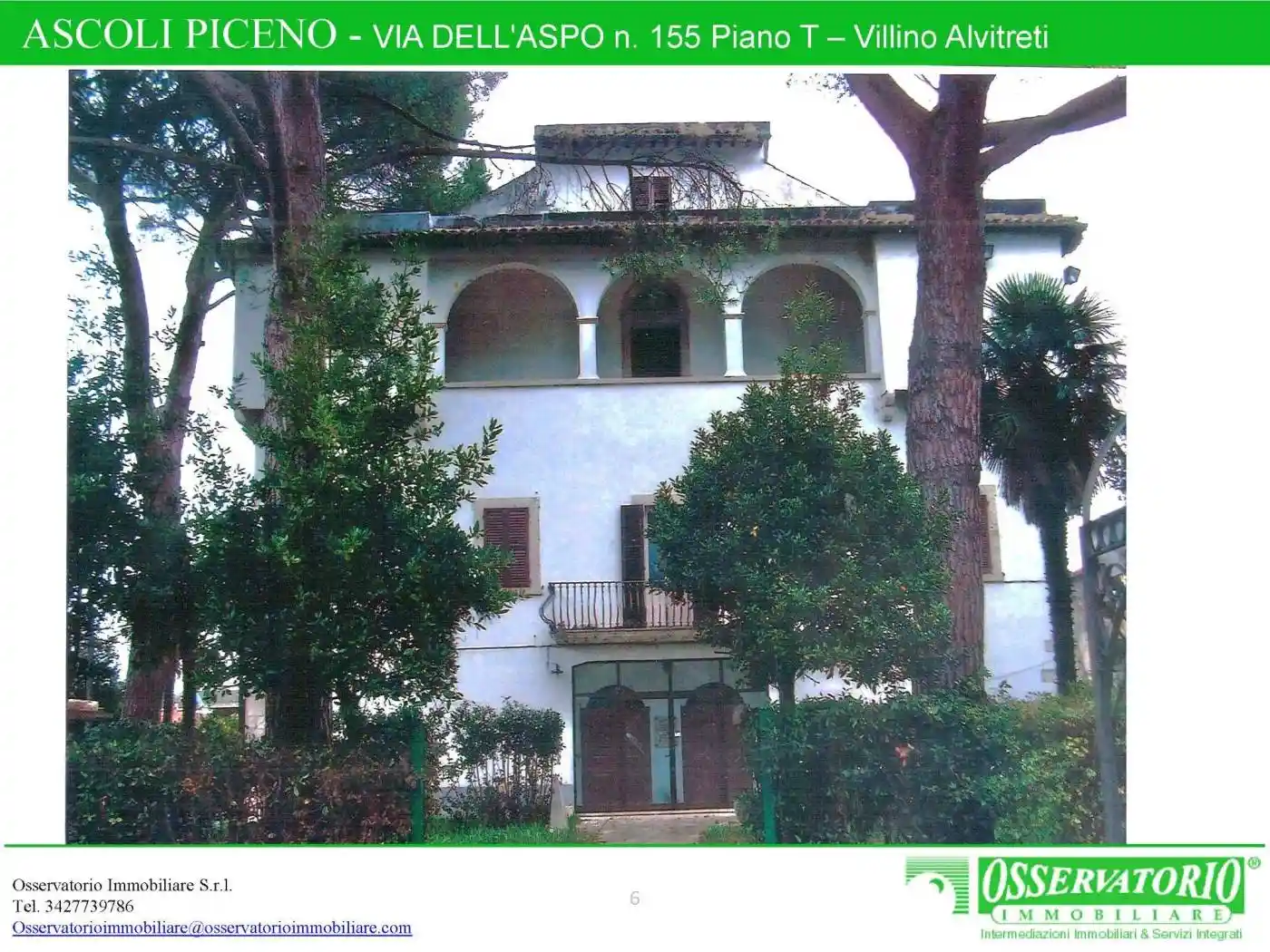 Villa in vendita a Ascoli Piceno