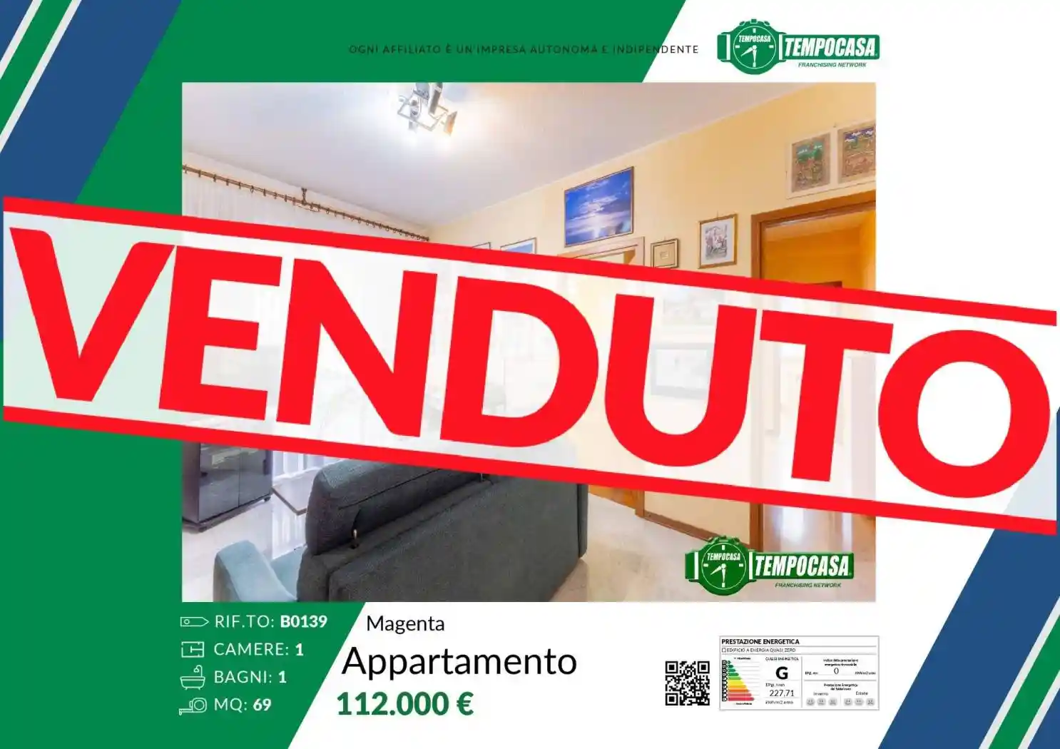 Appartamento in vendita a Magenta