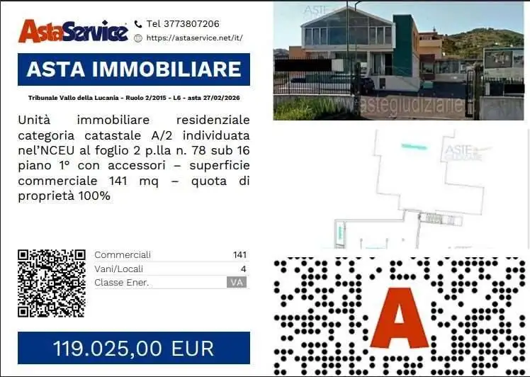 Appartamento in vendita a Agropoli