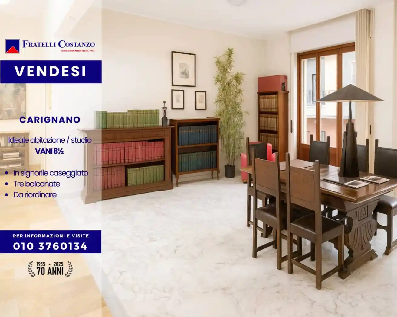 Appartamento in vendita a Genova