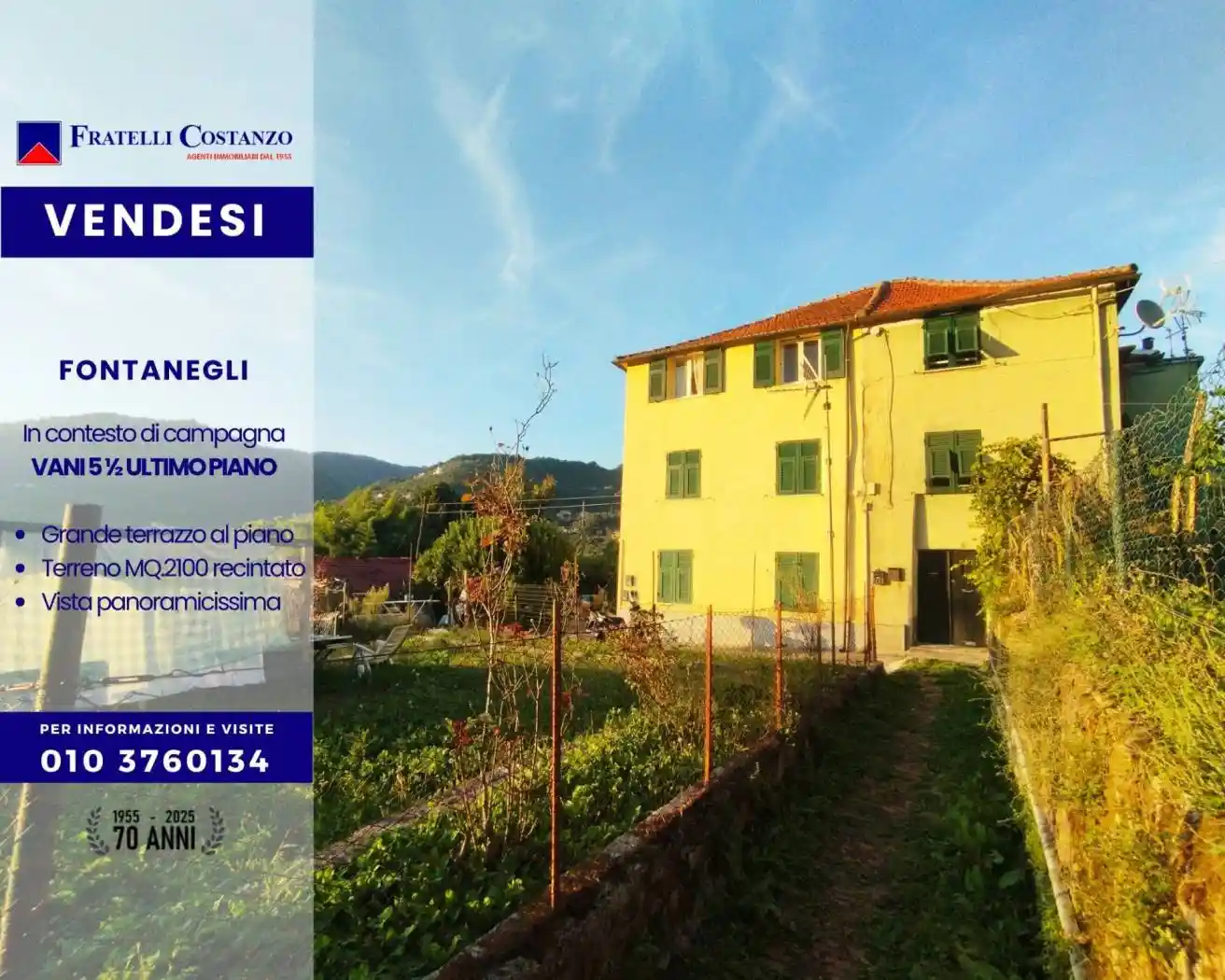 Appartamento in vendita a Genova