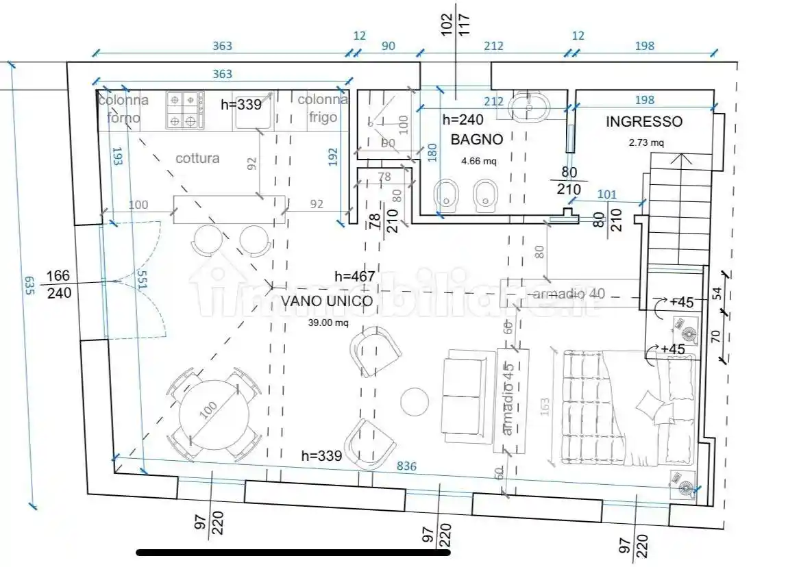 Appartamento in affitto a Padova