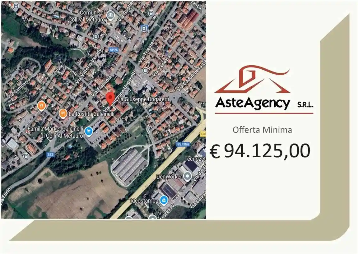 Appartamento in vendita a Colli al Metauro