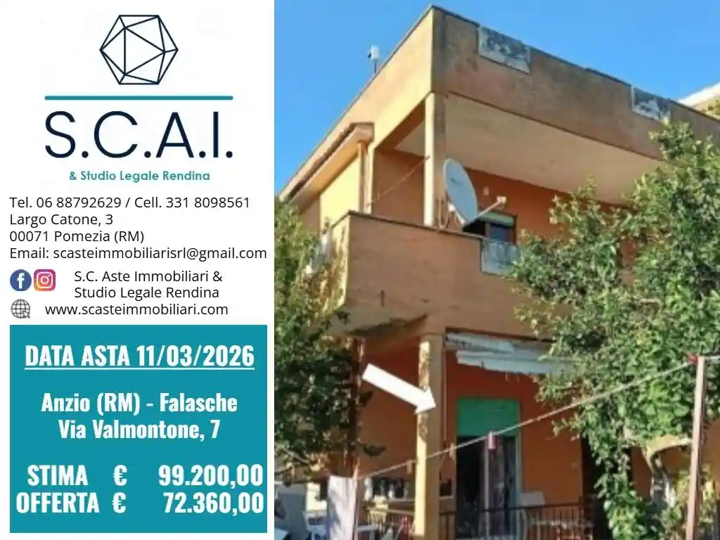 Appartamento in vendita a Anzio