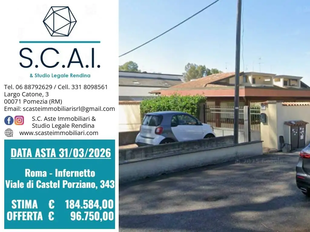 Appartamento in asta a Roma