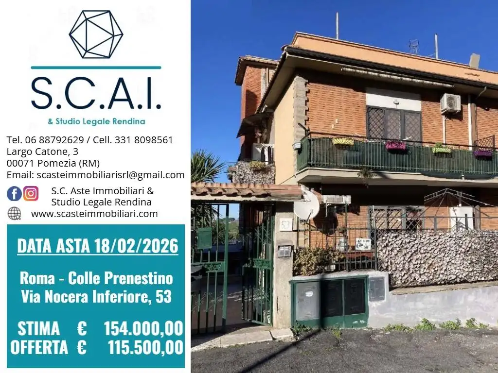 Appartamento in asta a Roma