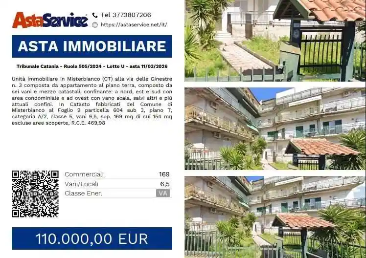 Appartamento in vendita a Misterbianco