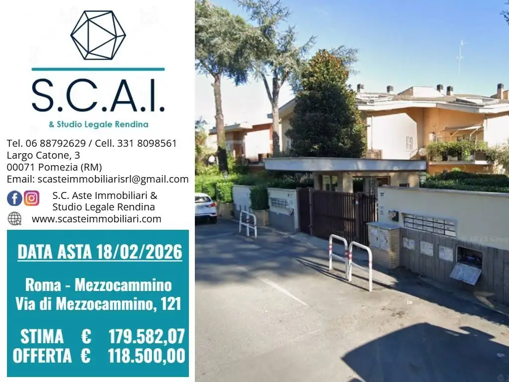 Appartamento in asta a Roma