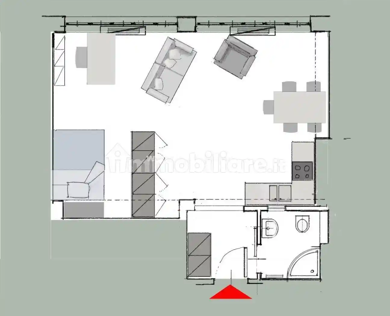 Bilocale via Angera, 3, Maggiolina, Milano - foto 4