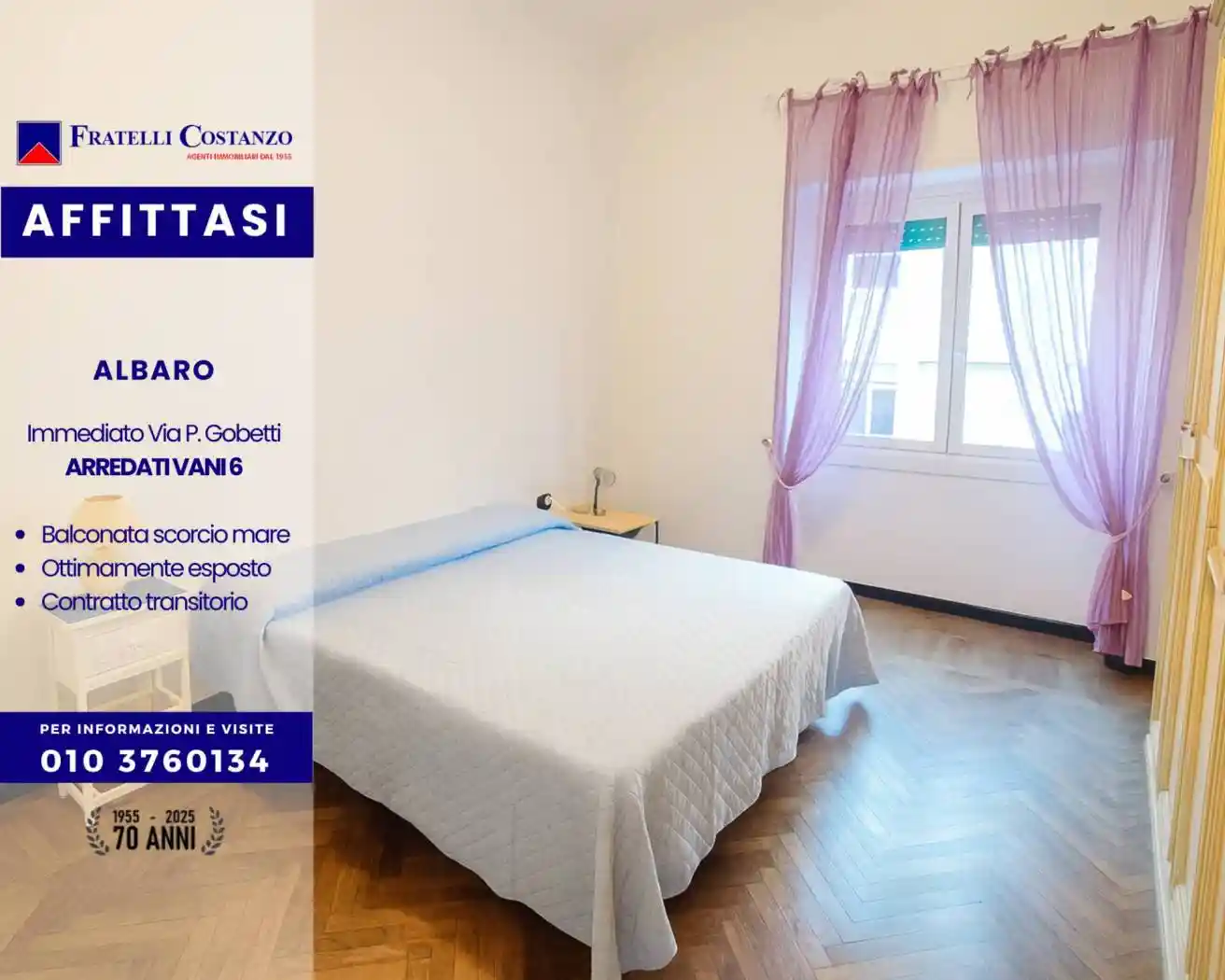 Appartamento in affitto a Genova