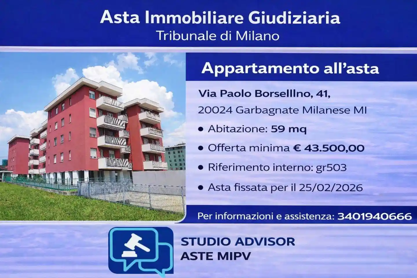 Appartamento in vendita a Garbagnate Milanese