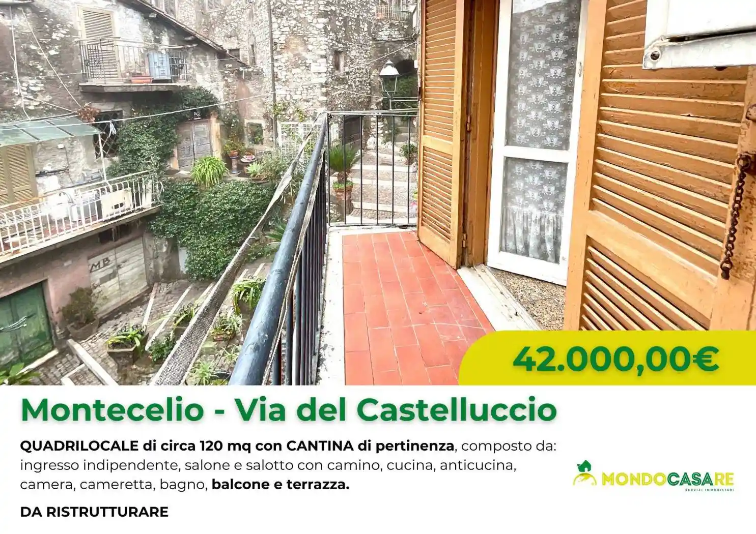 Appartamento in vendita a Guidonia Montecelio