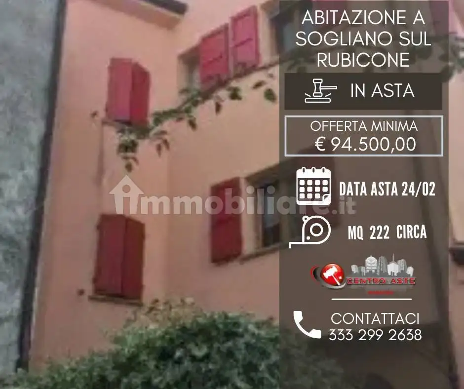 Appartamento in vendita a Sogliano al Rubicone