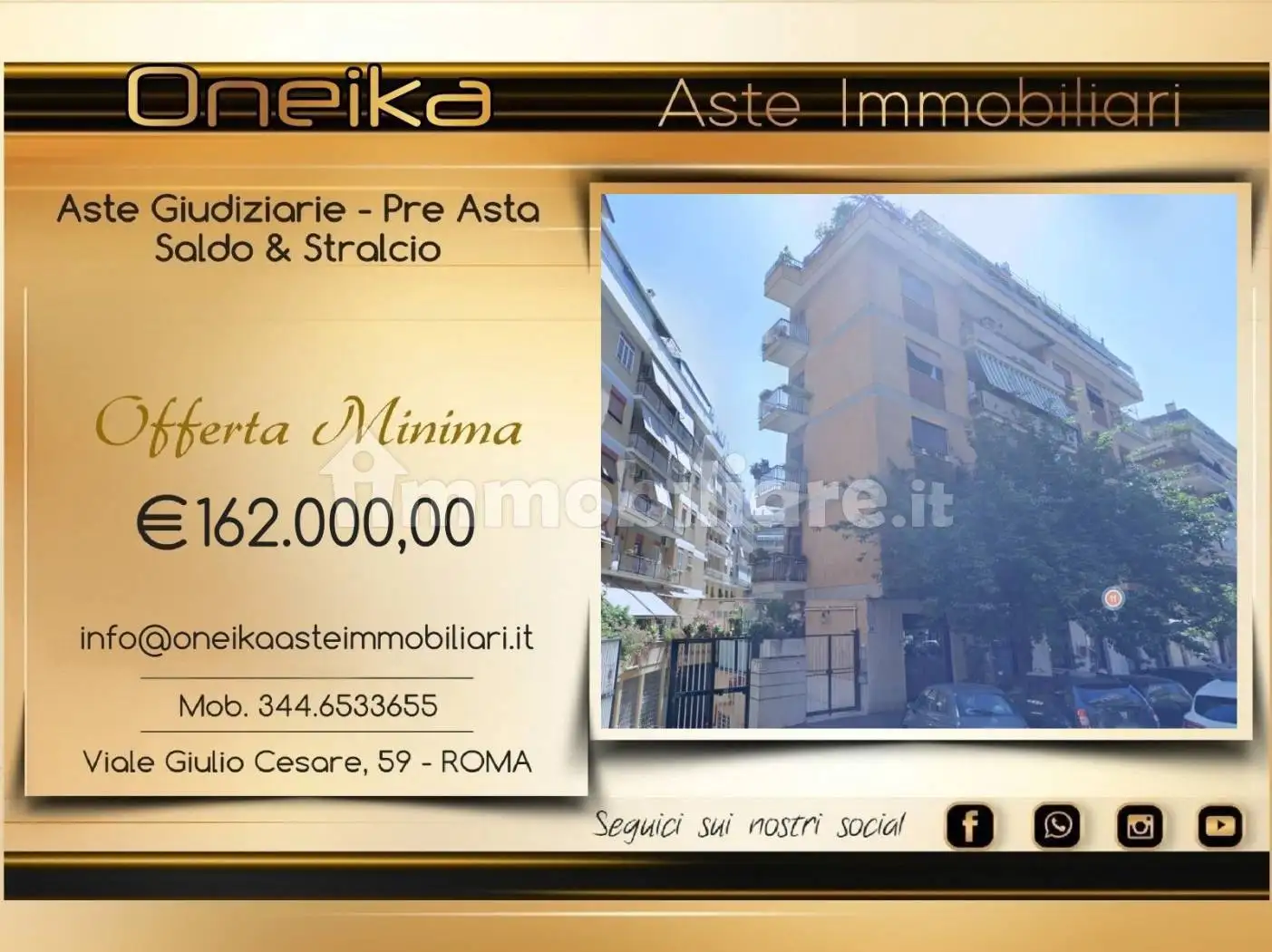 Appartamento in asta a Roma