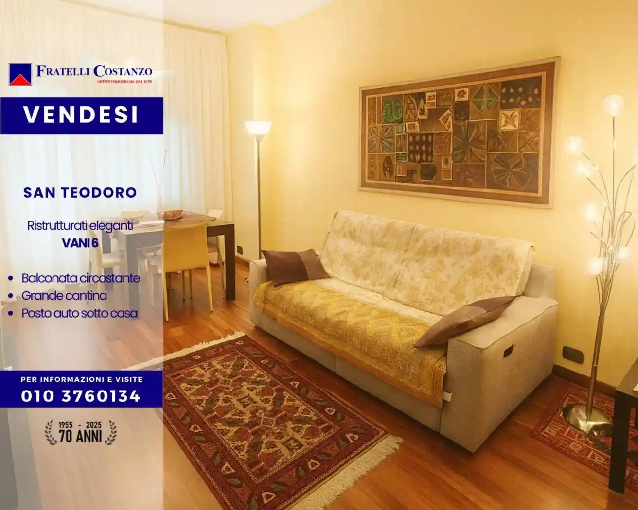 Appartamento in vendita a Genova