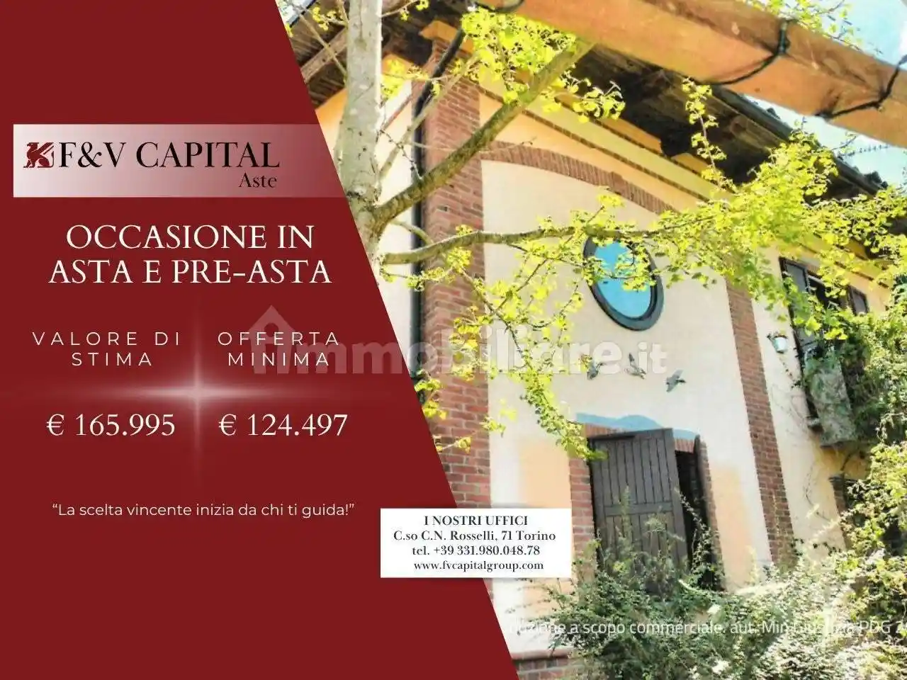 Villa in vendita a Casalborgone