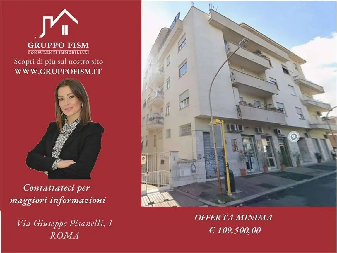 Appartamento in asta a Roma