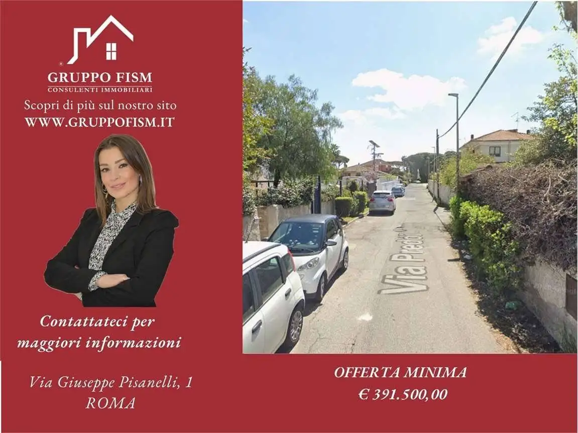 Villetta a schiera in asta a Roma