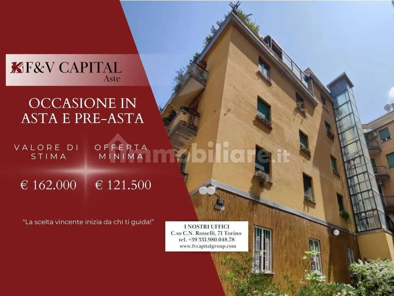 Appartamento in asta a Milano