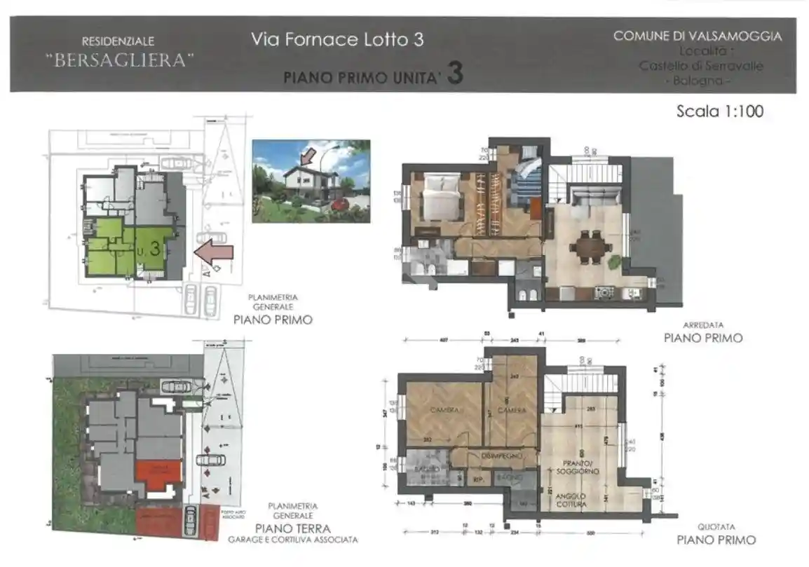 Appartamento in vendita a Valsamoggia