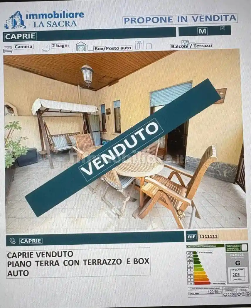 Appartamento in vendita a Caprie