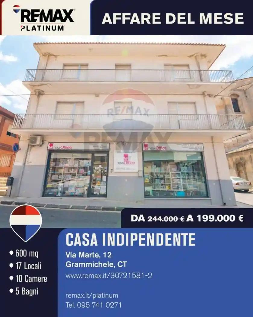 Casa indipendente in vendita a Grammichele