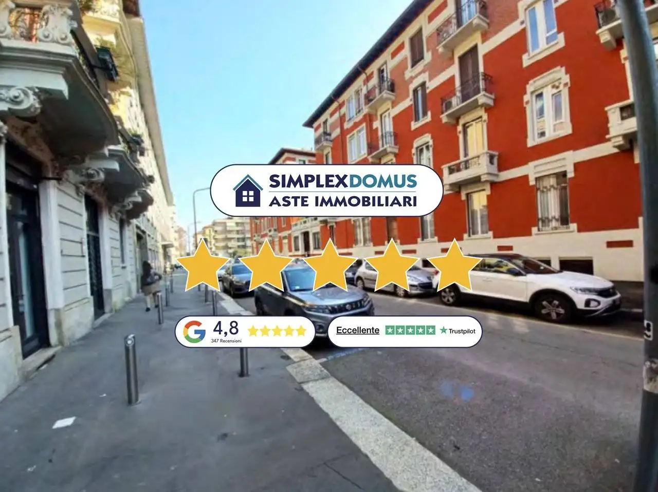 Appartamento in asta a Milano