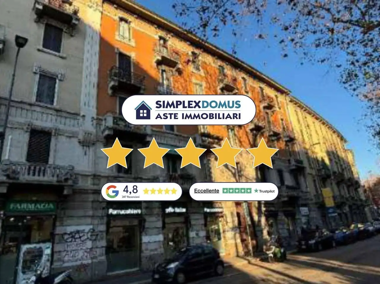 Appartamento in asta a Milano