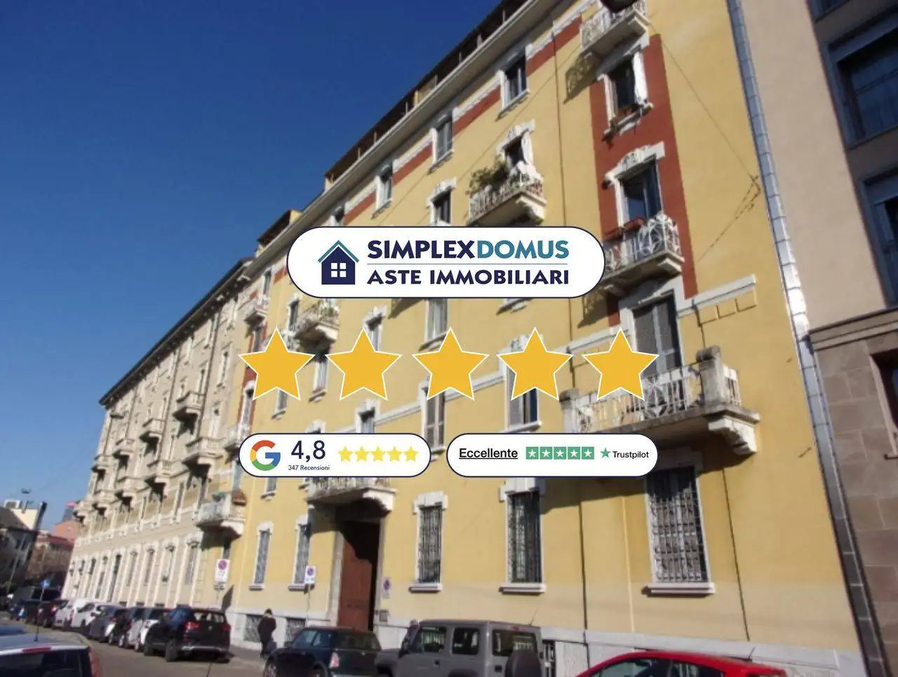 Appartamento in asta a Milano