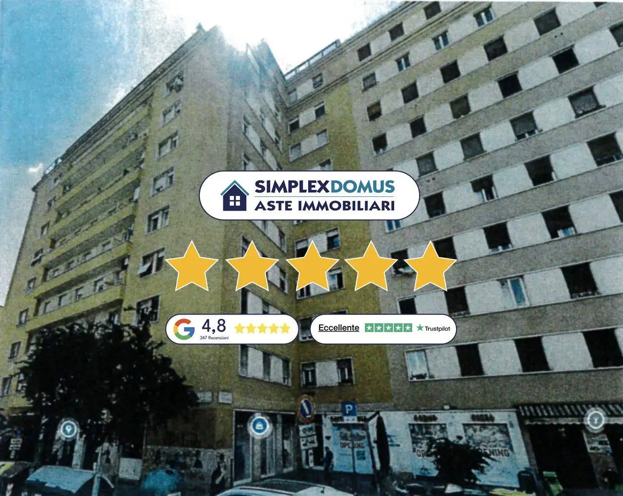 Appartamento in asta a Roma