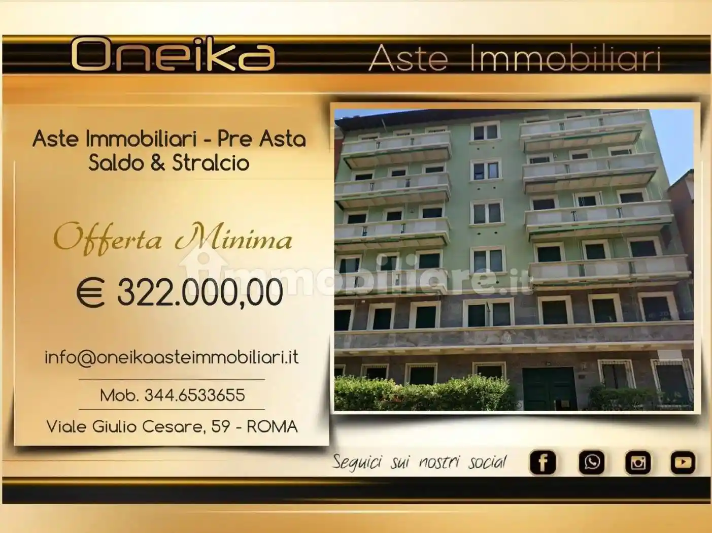 Appartamento in asta a Milano