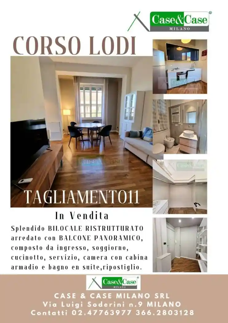 Bilocale via Tagliamento 11, Lodi - Brenta, Milano - foto 4