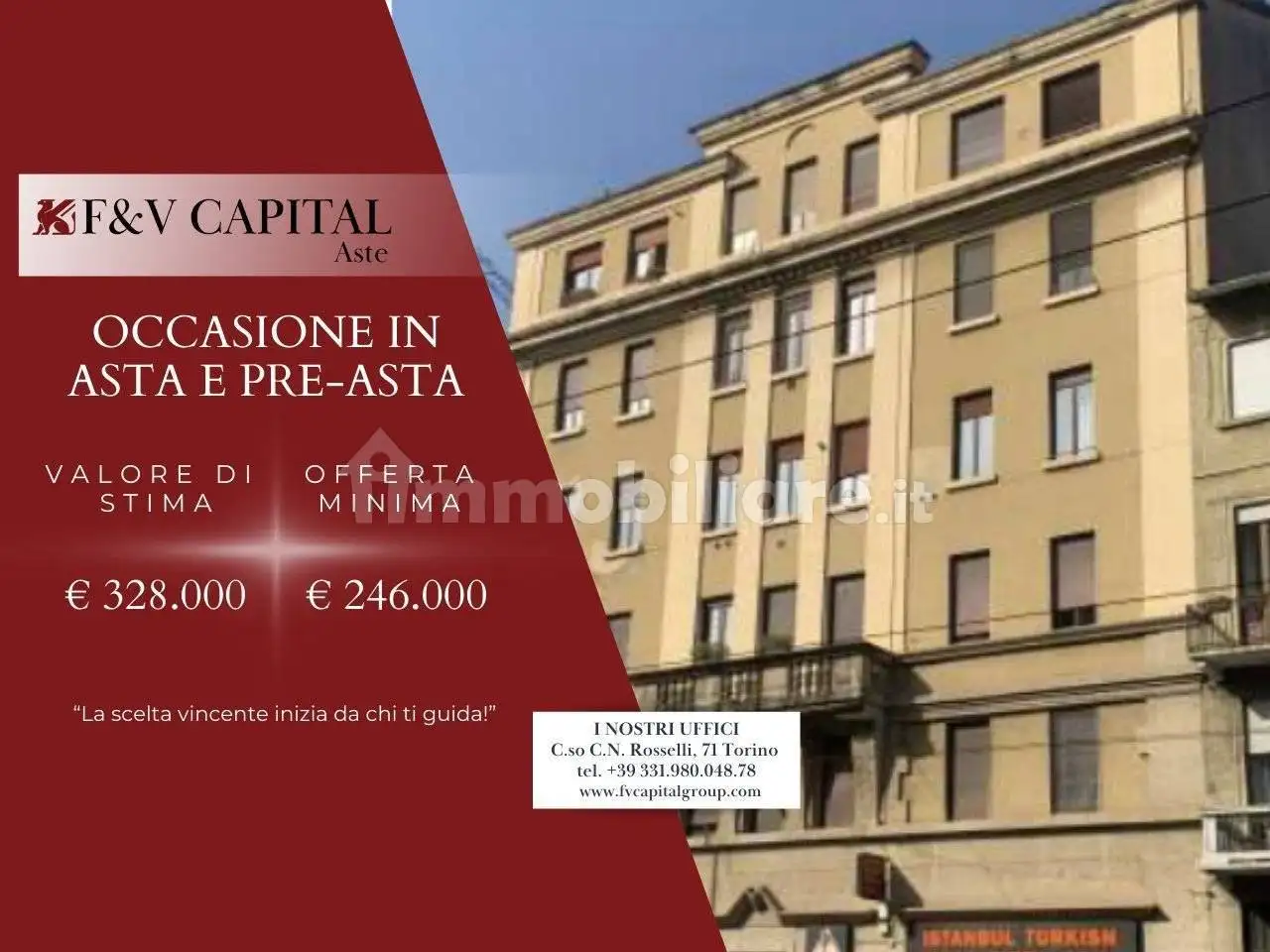 Appartamento in asta a Milano