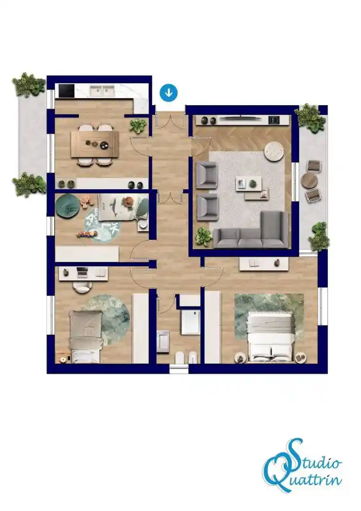 Appartamento in vendita a Pordenone