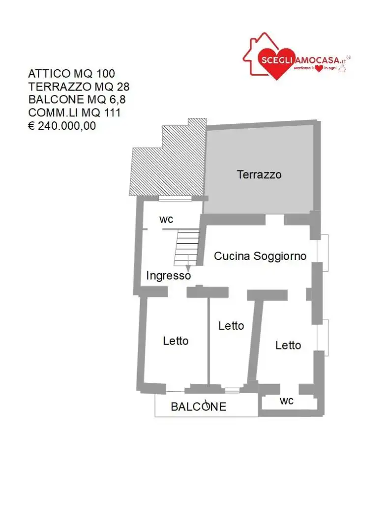 Attico - Mansarda in vendita a Lamezia Terme