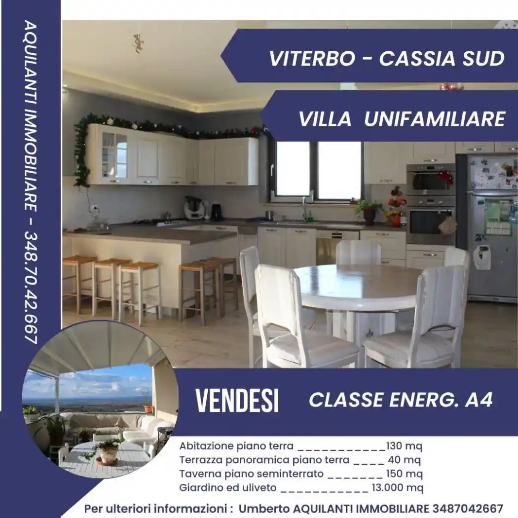 Villa in vendita a Viterbo