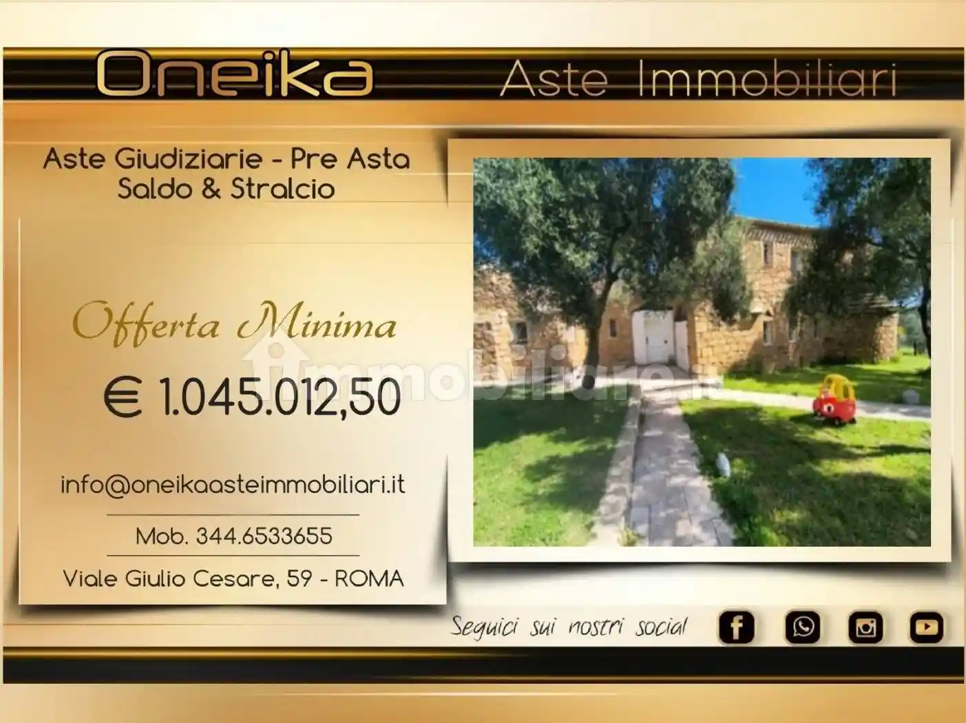 Villa in vendita a Olbia