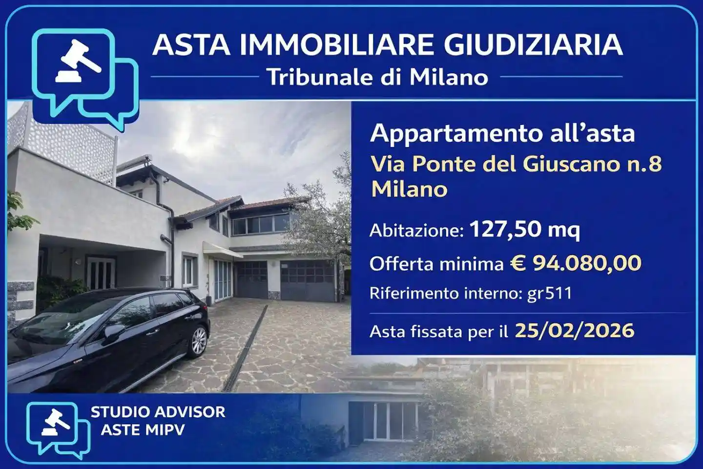 Appartamento in vendita a Milano