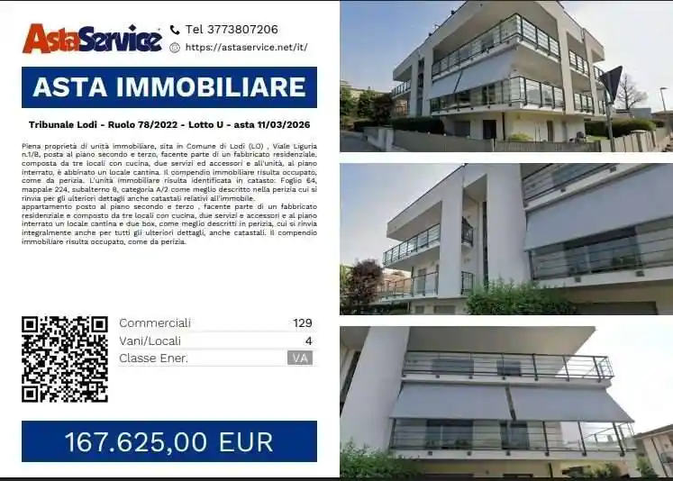 Appartamento in vendita a Lodi